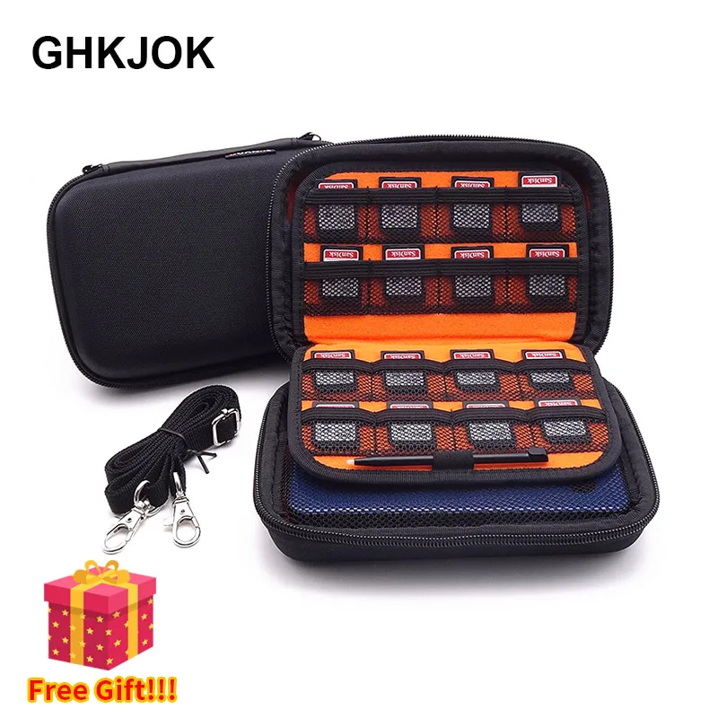 

EVA Hard Drive Case Bag Protective Travel Carrying Case With for 3DS XL Game Consoles ,HDD SSD USB Data Cable New 3DS XL/New 3DS