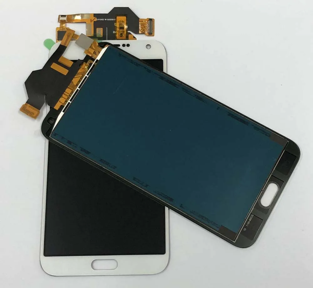 Для Samsung Galaxy E7 E700 E700F E7000 E7009 сенсорный экран дигитайзер Сенсорное стекло + ЖК