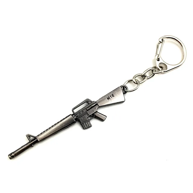 10PCS/Lot Game Key Chain CF weapons gun alloy key chain Pendant