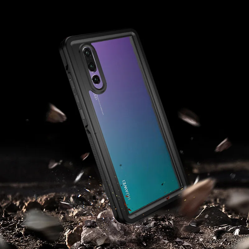For Huawei P30 Pro P30 Case Swimming IP68 Waterproof Soft Silicone Full Protection Cover For Huawei P20 Lite P20 Pro Phone Shell