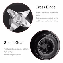 Blender Juicer Parts Bottle Cup Open Lid Good Seal Ring Juicer for NINJA+Juicer Accessory Cup Mug Clear for Ninja16OZ Kitchen