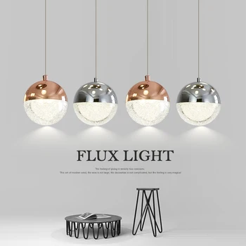 

Post-Modern crystal pendant lamp lights chandelier lighting led hanglamp loft decor lamps light fixtures Living room kitchen