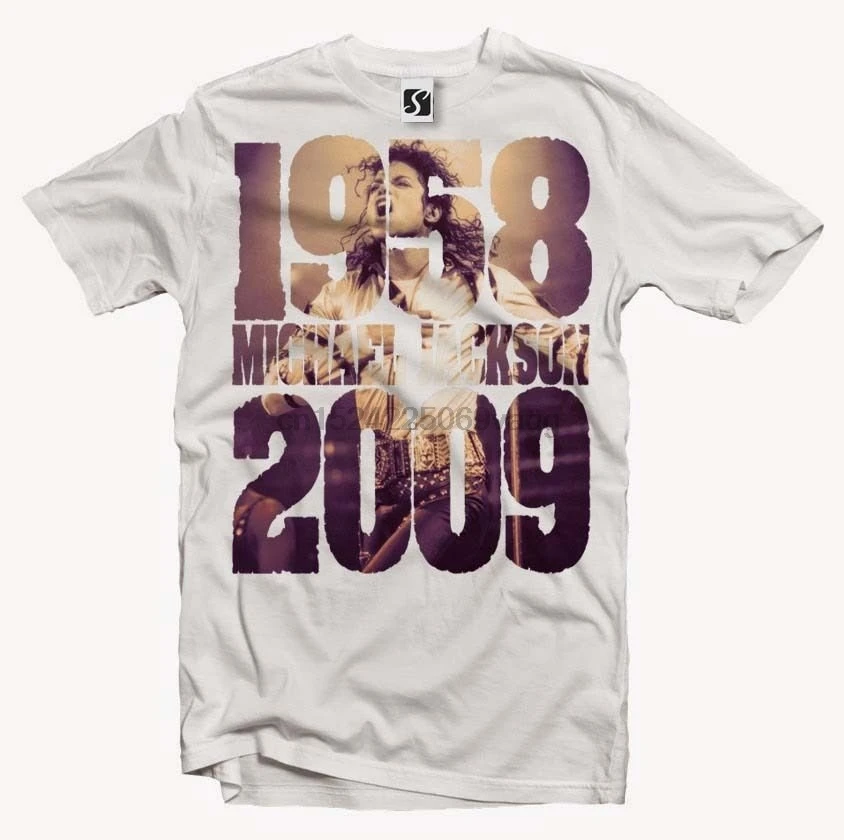 

Exclusive Men T-Shirt - Michael Jackson 1958 - 2009 Design (SB299)