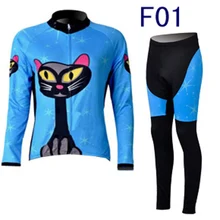 2015 Women Long Sleeve Cycling Jerseys+ Cycling Pants Sets Outdoor Cycling Clothing Tour De francia Ropa Bike mtb sportwear laszlo emoke flamand es francia karpitok magyarorszagon