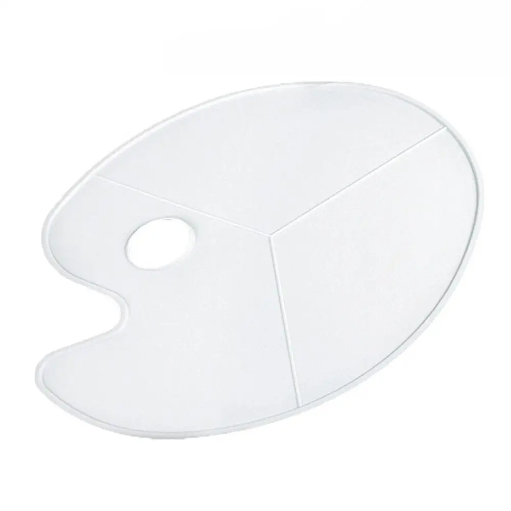 

Simple Stylish Color Palette Oval Shape Water Painting Pigments Board Tool Drawing Art Tool r20
