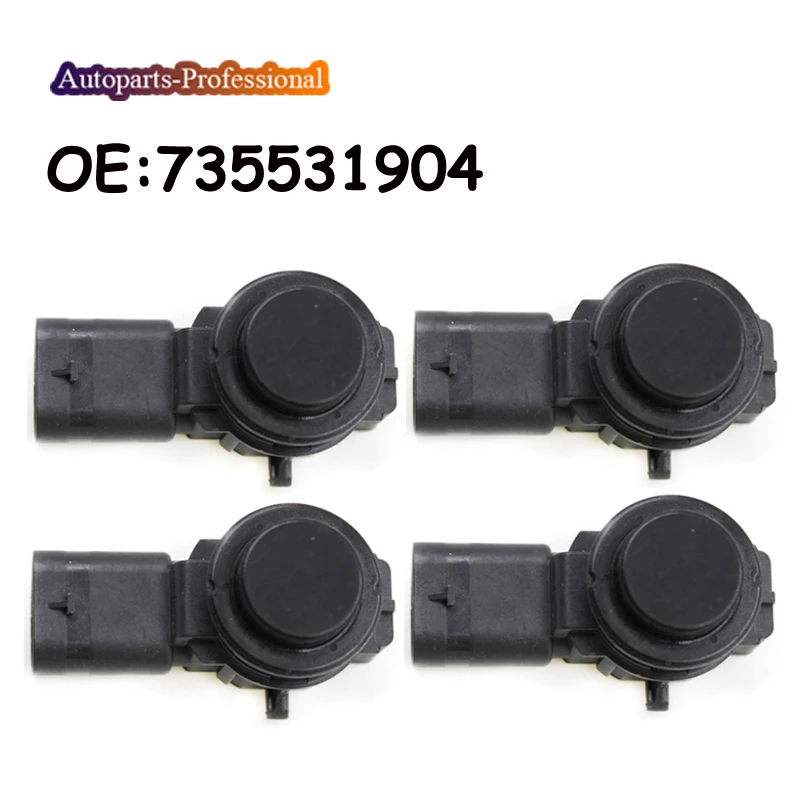 

4 pcs/lot For FIAT Panda 3 500 500X 500L For JEEP Renegade Compass 2 PDC Parking Assist Sensor Car OEM 735531904 0263013403