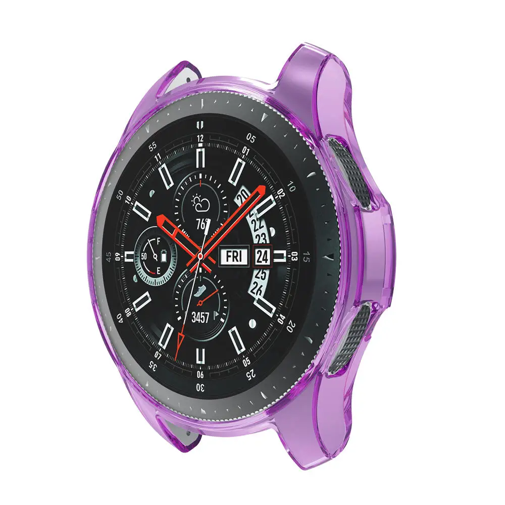 Ультра-тонкий мягкий ТПУ защитный силиконовый чехол для samsung Galaxy Watch 46 мм 42 мм Smartwatch носимые устройства relogios
