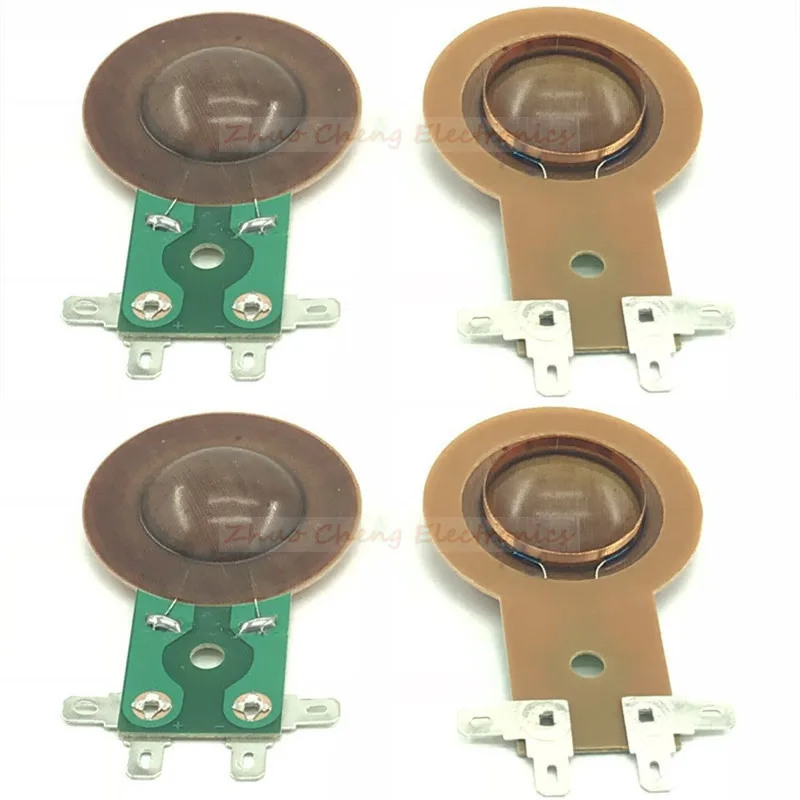 4 шт. ВЧ диафрагма 8ohm для Foster/Fostex/Heppner N30 025N08 025H27 025H30 25 мм часть динамика|Аксессуары