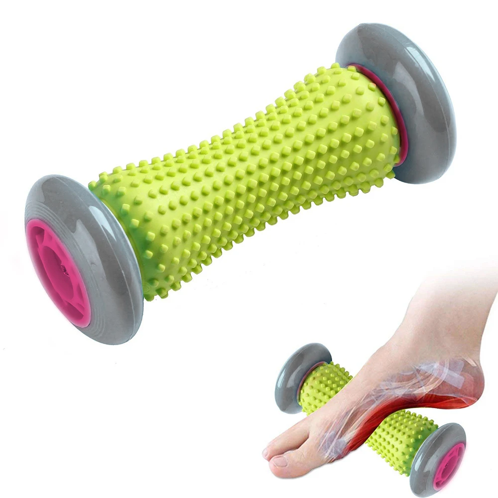 

Soft Rubber Foot Massager Roller for Deep Tissue Acupresssure Recovery for Relax Foot Back Shoulder Leg Hand Tight Muscle