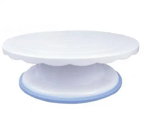 28 Cm Gateau Plateau Tournant Renouvelable Gateau Stand Ronde Plate Forme De Decoration De Gateau Outils De Cuisson Fondant Decor Sugarcraft Non Slip Aliexpress