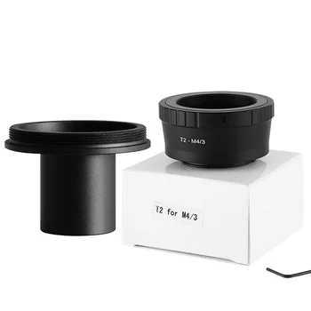 

T2 for M4/3 T Lens Olympus Micro 4/3 Camera Mount adapter+0.91in 23.2mm Eyepiece Ports Microscope Adapter