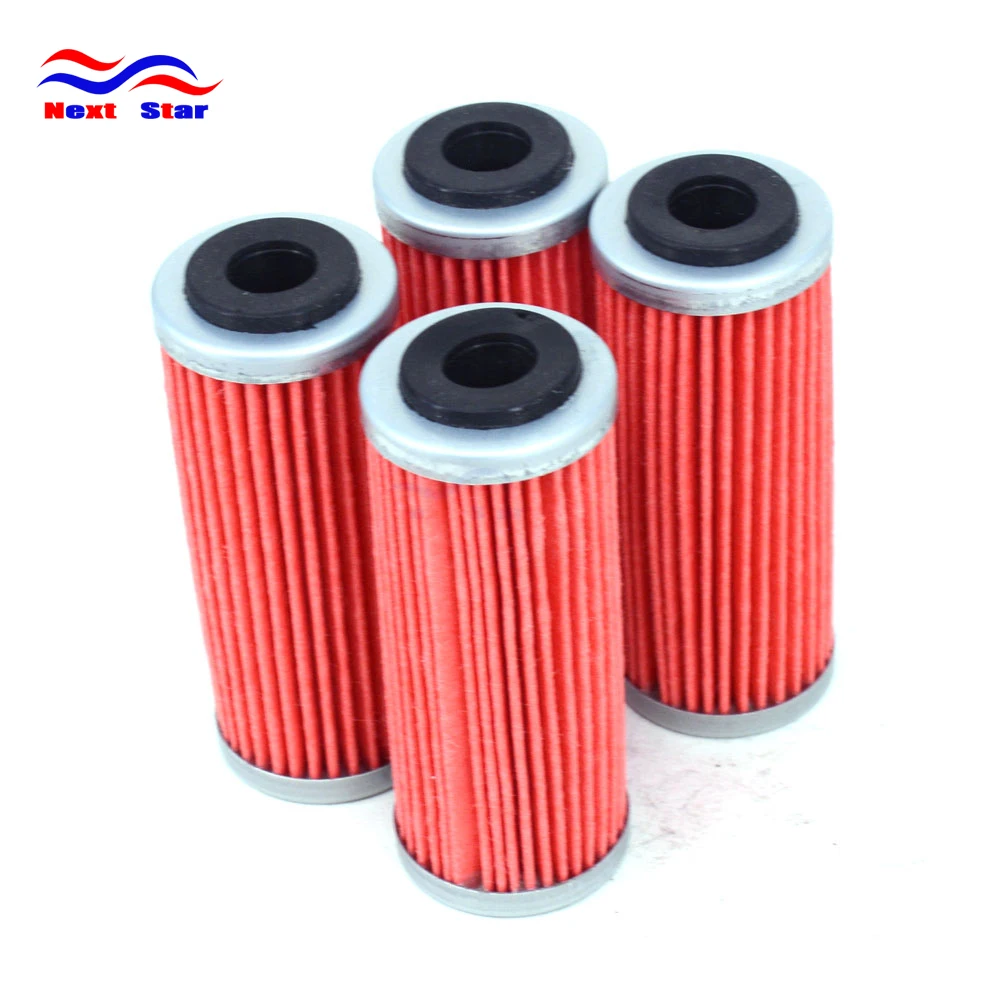 

4pcs Engine Oil Filter Cleaner For KTM EXC-F SX-F XC-F XCF-W Freeride EXC-R SMR EXC XC-RW XC-W 250 300 350 400 450 505 530