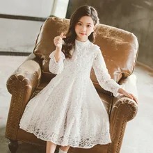 Элегантное детское платье принцессы для девочек, платья подружки невесты для свадебной вечеринки кружевная детская одежда для девочек От 3 до 4 лет, 6, 8, 9, 10, 12 лет