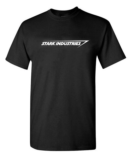 

Stark Industries t shirt man IRON MAN t shirts Clothing Cotton T Shirt Top Free Shipping