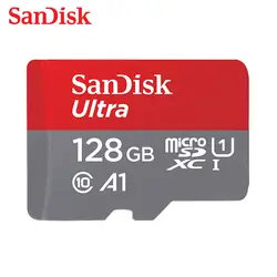 SanDisk карта памяти Micro SD Card 8 ГБ 16 ГБ 32 ГБ 64 ГБ 128 ГБ MicroSD Max 80 м/с ультра C10 TF карты C4 8 г картао де memoria