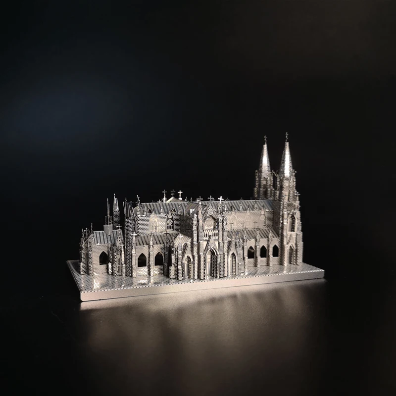 HK NANYUAN ST. PATRICK'S CATHEDRAL 3D головоломка металлическая сборка модели домашнего интерьера украшения diy архитектура