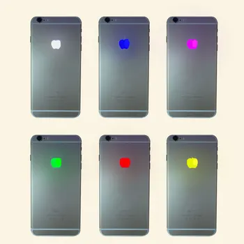 

PHONEFIX 16 kind Colorful Light Logo Flex Cable Cool Back Lighting LED Logo For iPhone 6 6P 6S 6SP 7 7P Replacement Part
