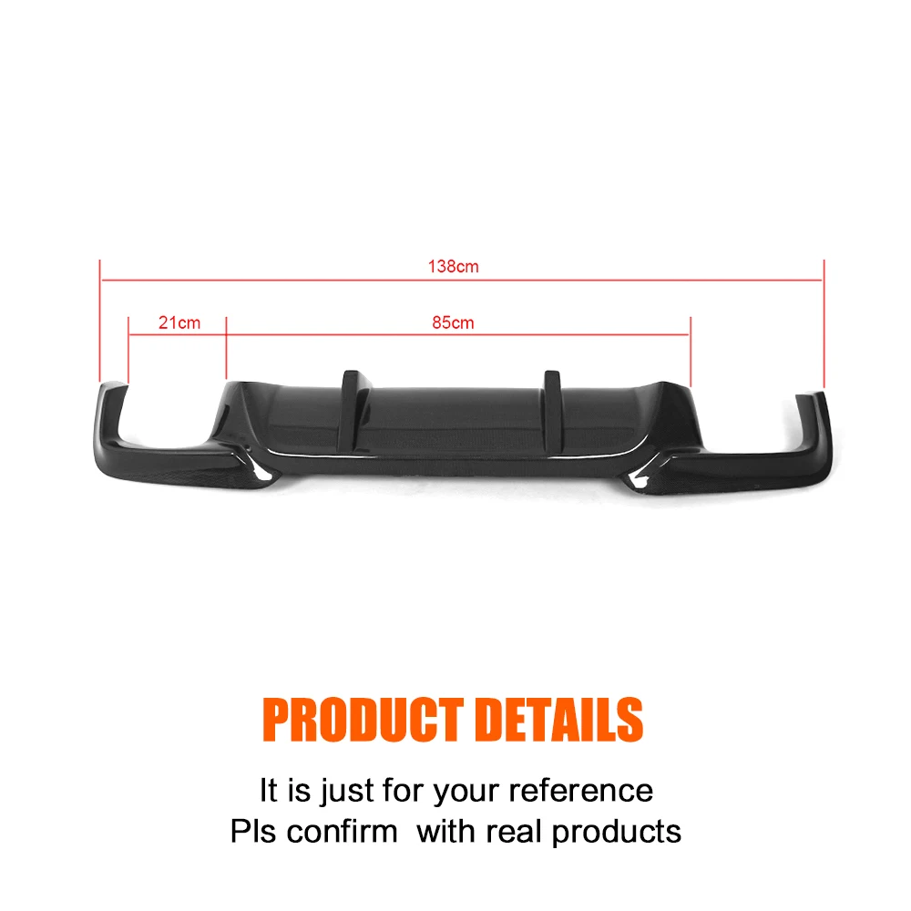 Углеродное волокно/FRP автомобильный диффузор, губа на задний бампер спойлер для BMW F10 M Sport Sedan 2012- 528i 530i 535i 550i