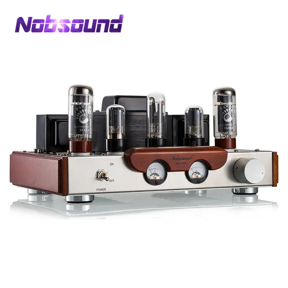 2019 Latest Nobsound EL34 Valve Tube Amplifier Stereo Hi Fi Single
