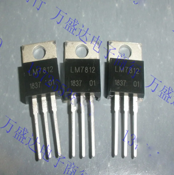 

10pcs/lot LM7812 L7812CV TO-220 new original In Stock