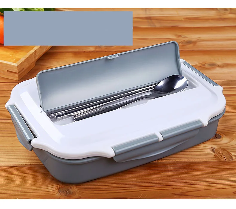 Stainless Steel Food Container Set 1000ml Lunch Box Bento Handbag Optional Leak Proof Lunch Box Inox With Chopsticks Spoon  (15)