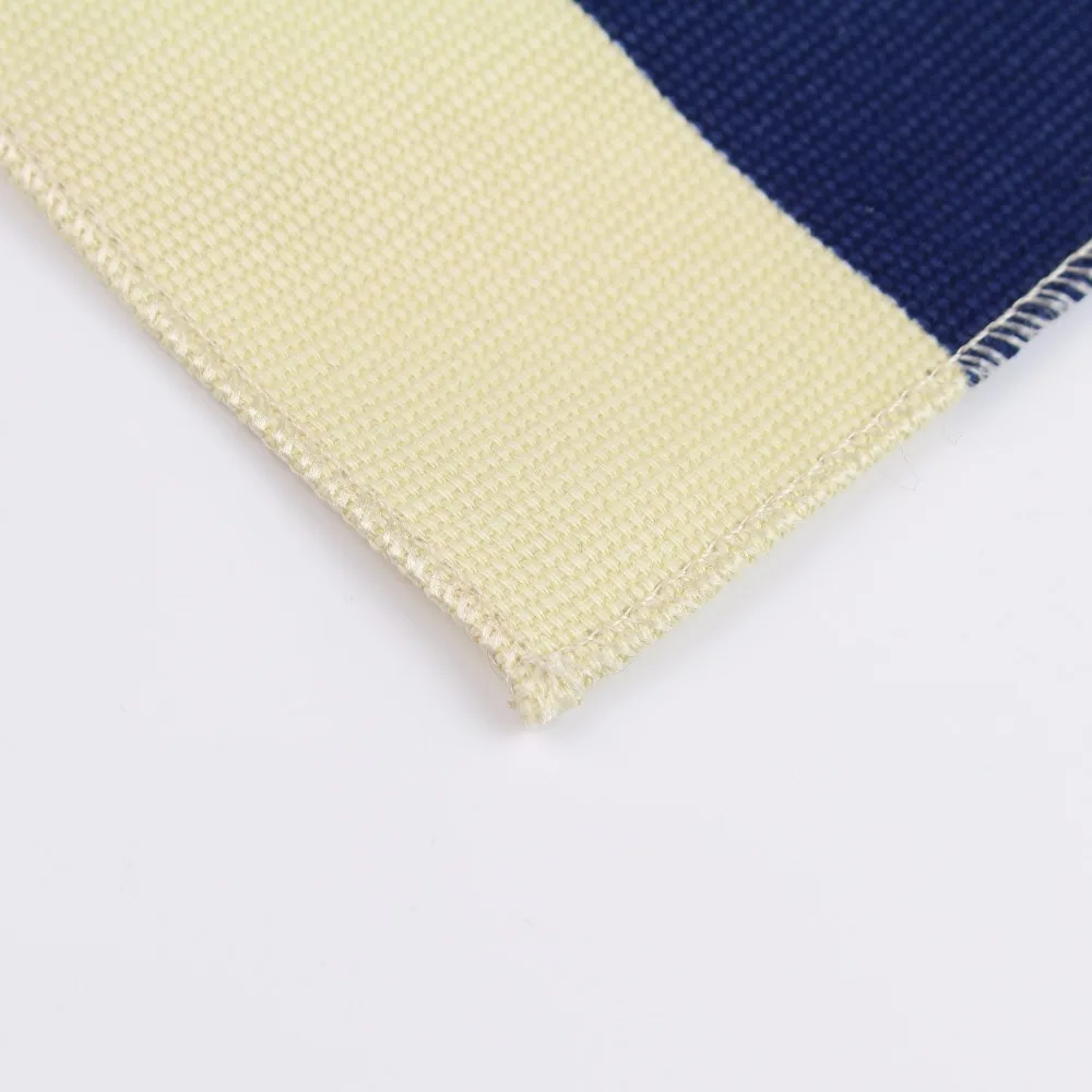 Pocket Square Handkerchief Scarves Vintage Linen Men's Strip Star Map Handkerchiefs