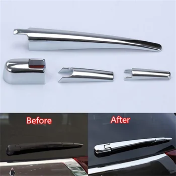 

Abaiwai Car Styling ABS Chrome Rear Rain Wiper Cover Trim Sequin Tail WINDOW WIPER COVER For Mitsubishi Outlander 2013-2015 2016