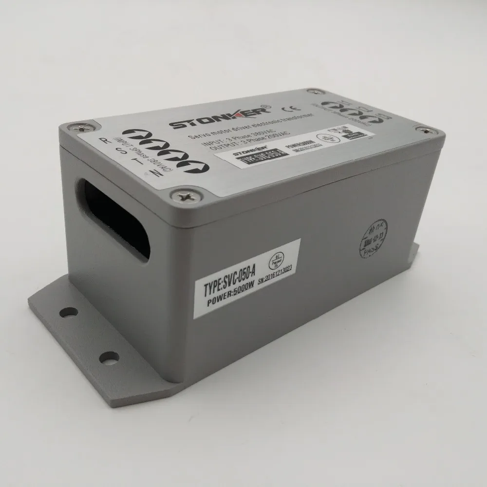 Transformador de Potência Fase de 380 v a 220 v da Fonte de Alimentação para 5kw Transformador Eletrônico Servo Drive Svc-050-a 3 13 de 380 v a 220 v da