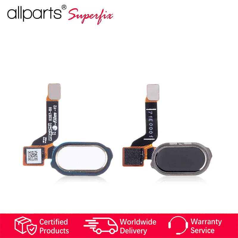 

AA+ Original Menu Back Home Button with Fingerprint Recognition Sensor Flex Cable Ribbon For OnePlus 3 Replacement Parts
