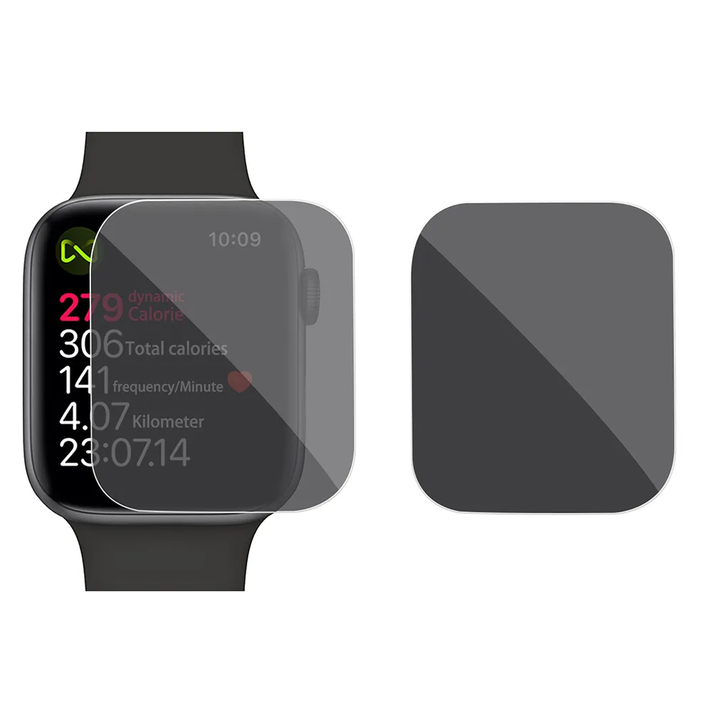 

Smart Watch Privacy Anti-Spy TPU Film Screen Tempered Film Drop Protection Film for Apple Watch Series 4 40mm#3$
