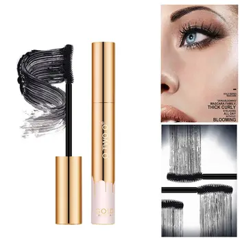 

O.TWO.O 3D Mascara Lengthening Black Lash Eyelash Extension Eye Lashes Brush Beauty Makeup Long-wearing Gold Color Mascara
