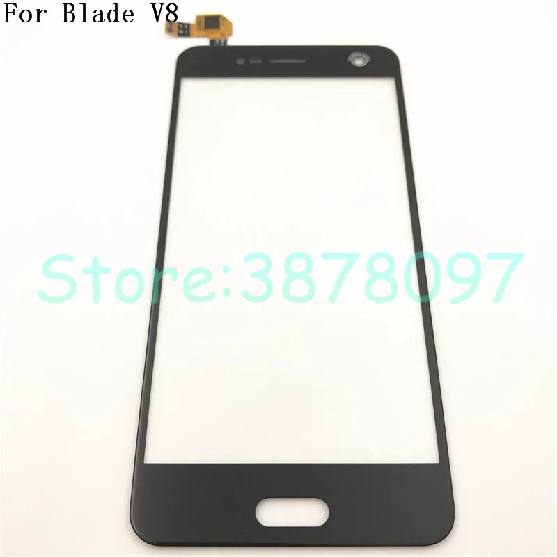 

Original 5.2" New Touch Screen Glass Digitizer Panel For ZTE Blade V8 Lens Sensor Touchscreen Front Glass Replacement Tools