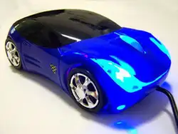 3D оптическая USB Проводная мышь 800 точек на дюйм форма мини-автомобиля игровой мышь для портативных ПК тетрадь компьютер черный автомобиль