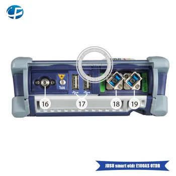 

High quality E100AS OTDR Handheld Fiber Tester E100AS SM 1310/1550nm Optical Time Domain Reflectometer visual fault locator