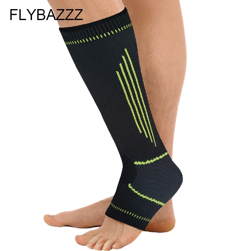 

FLYBAZZZ New Style Professioal Elastic Ankle Support Foot Leg Protection Cycling Sports Safety Series Lengthened Ankle Brace Pad