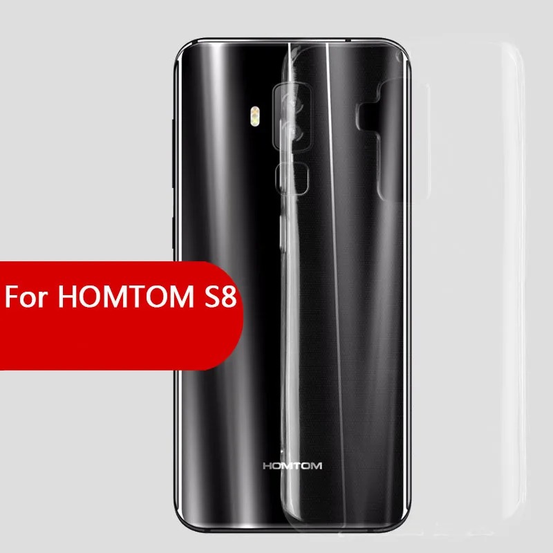 

Transparent Back Cover For Homtom S8 Case 5.7" Ultra thin Soft TPU Cases For Homtom S8 Silicone Phone Case