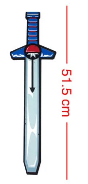 Eva безопасность синий космическое пространство Детские программы игрушки мечи безопасные дети категория оружия: меч пена