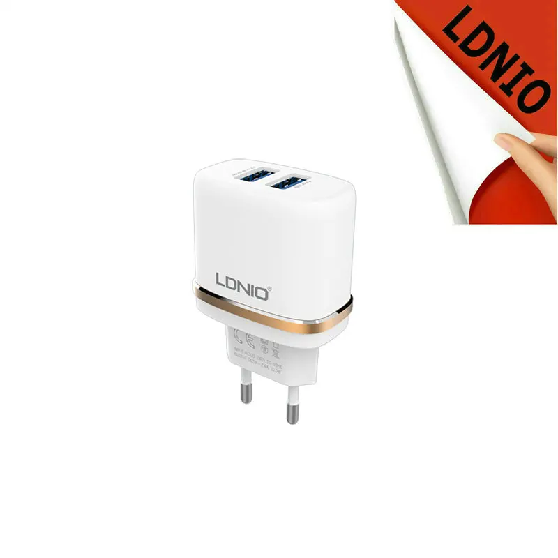 Многоконтурная защита двойное USB высокоскоростное дорожное зарядное устройство