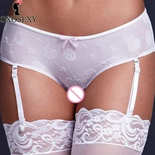 Xxxl размера плюс сексуальные подвязки пояс для женщин подвязки прозрачные трусики стринги белье подвязки для чулок красный белый 550