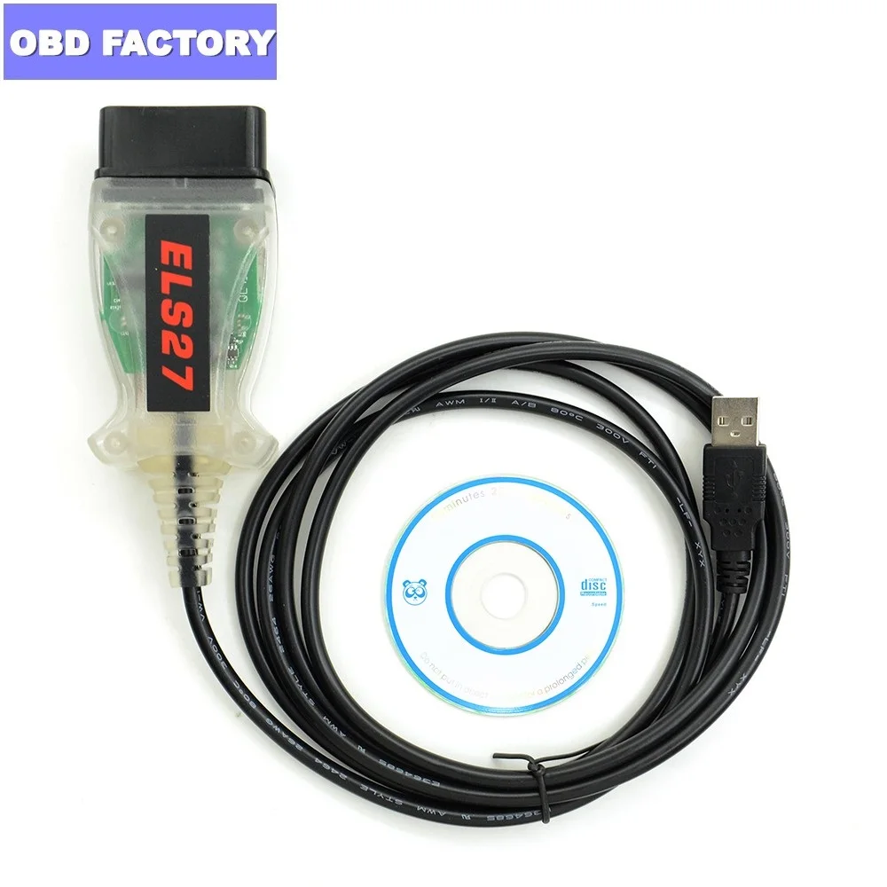 

V2.3.8 PIC24HJ128GP FTDI ELS27 FORScan Scanner Works ELM327 J2534 FOR Lincoln/Mercury FoCOM MAZDA Ford ELS 27 OBD2 Diagnostic