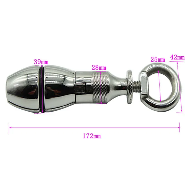 Acero inoxidable expansor Anal espéculo Butt Plug Dilatador Anal expansor inoxidable rotatorio Anal enchufe Prostata masaje Metal Buttplug para hombres mujeres ddb28f Acero inoxidable expansor Anal espéculo Butt Plug Dilatador Anal expansor inoxidable rotatorio Anal enchufe Prostata masaje Metal Buttplug para hombres mujeres ddb28f
