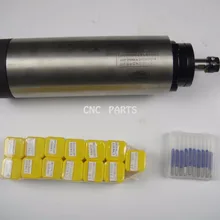 Фрезерный станок с ЧПУ шпиндель ER11 800 Вт двигатель шпинделя воздушного охлаждения r+ 13 штук ER11collets+ ЧПУ engravin Биты