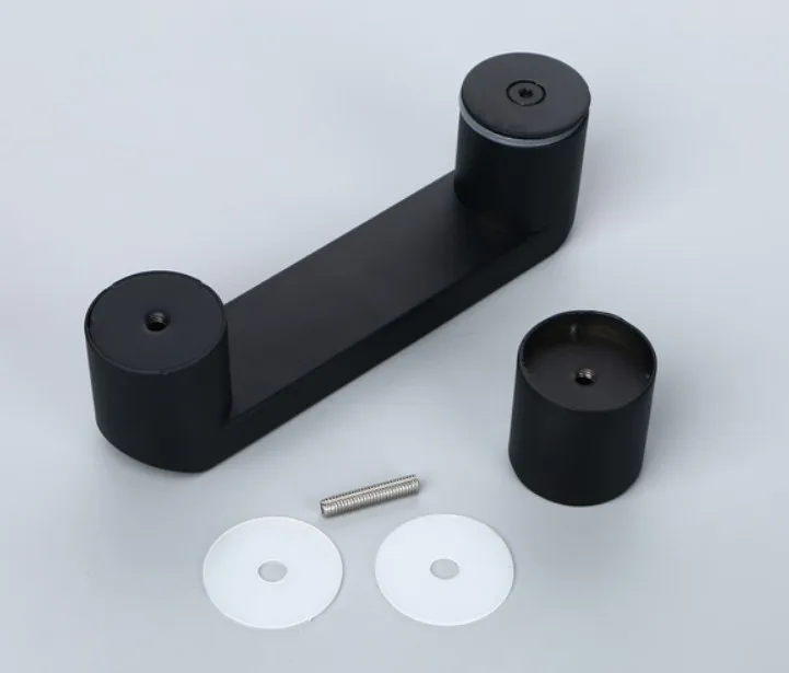 

Matte Black Shower Box Glass Door Pull Knob