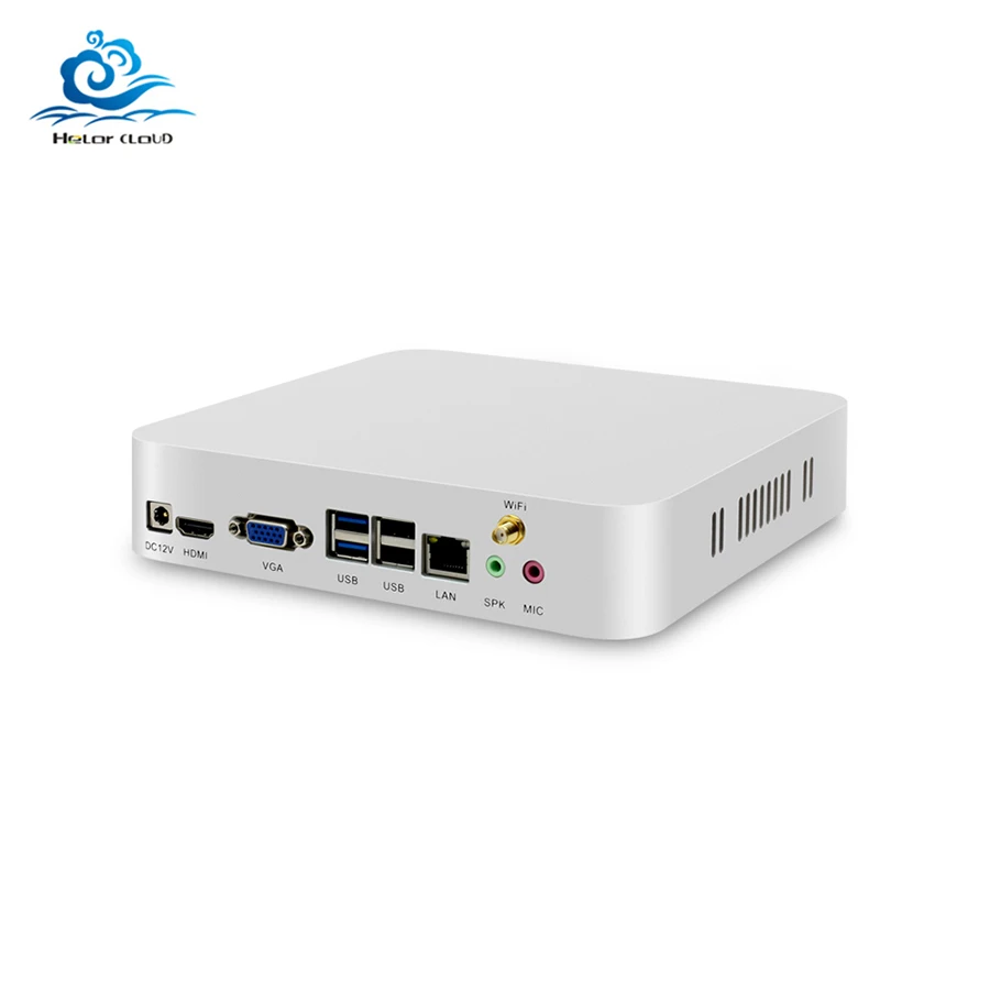 X26 módulo plástico de Mini PC Celeron N2810 Windows 7 Nettop Wi-Fi Hdmi VGA Oficina escritorio de la computadora TV BOX Mini computadora
