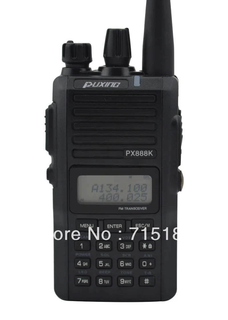 Новый 2013 PUXING PX 888K Двухдиапазонный портативный двухстороннее радио VHF/UHF 10 км