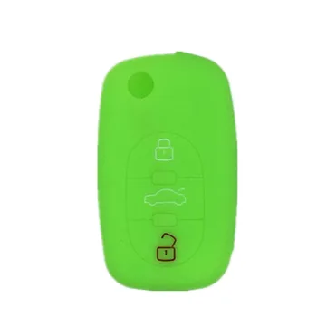 

AUTEWODE Silicone Cover Case For Audi A1 S1 A3 S3 A4 A6 RS6 TT Q3 Q7 2005 2006 2007 2008 2009 - 201 CAR KEY SHELL