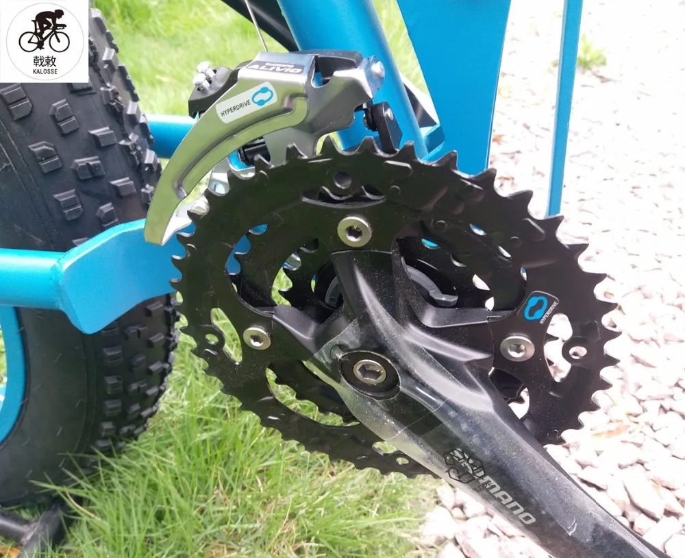 Discount Kalosse M370 Hydraulic brakes 26*4.0 tires 27 speed , Folding Snow bicycle, fat bike 26er snow mountain bike 4 Discount Kalosse M370 Hydraulic brakes 26*4.0 tires 27 speed , Folding Snow bicycle, fat bike 26er snow mountain bike 4