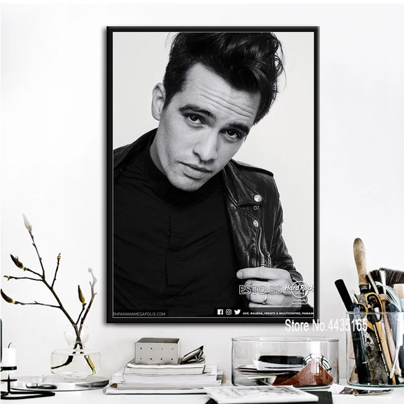 Плакаты и принты Brendon урие Panic! at the Disco плакат декоративные из плотной ткани