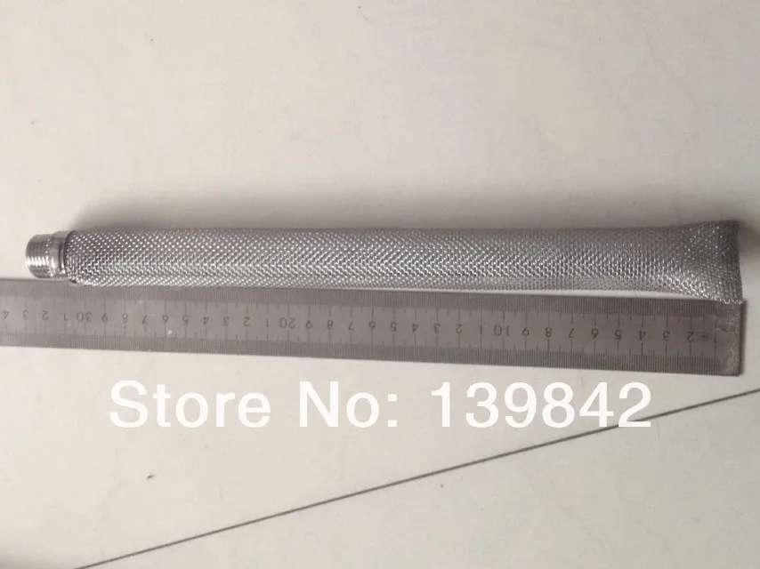 

Free shipping !!! 12''Bazooka Screen/tube for Homebrew beer Kettle or Mash Tun(Kettle Tube Screen )