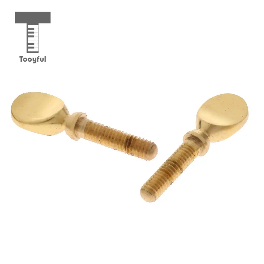 Tooyful 2 Pcs Saxophone Neck Screws Clarinet Clamp Screw for Woodwind Instrument